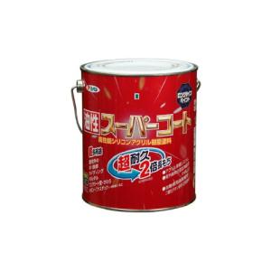 まとめ買い アサヒペン 油性スーパーコート 1.6L アイボリー 〔3缶セット〕｜kireshop