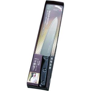 （在庫処分特価）カクセー 中村孝明 チタンコーティング万能包丁 NKT-01