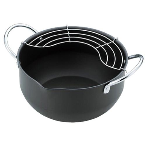 日本製 Japan IHたっぷり深型揚げ鍋２２ｃｍ 箱入 まとめ買い8個セット 7000522