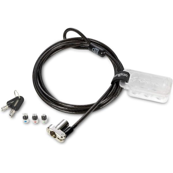 （まとめ買い）ケンジントン ユニバーサル3in1ノートPC用キーロック K62318WW 〔3個セッ...