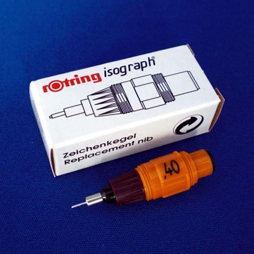 メール便発送 ロットリング イソグラフスペアニブ 0.40mm 751-040 00013332