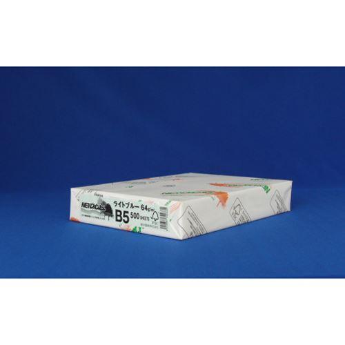 （まとめ買い）文運堂 NEWファインカラー B5判 500枚入 NEWファインカラーB5ライトブルー...