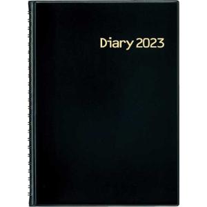 メール便発送 日本ノート 手帳 2023年 A5ダイアリー 12ヶ月 ウィークリー 日曜始まり B30223