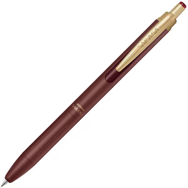 （まとめ買い）ゼブラ ノック式ジェルボールペン サラサグランド0.5 0.5mm レッドブラック P...