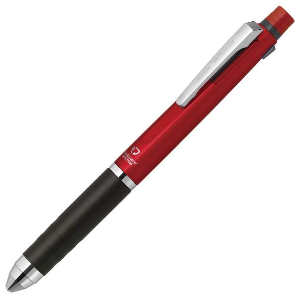 （まとめ買い）ゼブラ デルガード+2C 多機能ペン 2色ボールペン0.7+シャープ0.5 レッド P...
