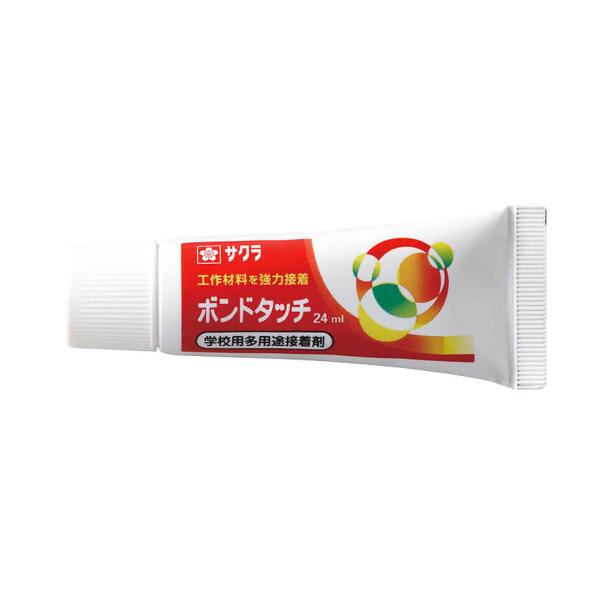 メール便発送 サクラクレパス ボンドタッチ 24ml 学校用多用途接着剤 BT24ML