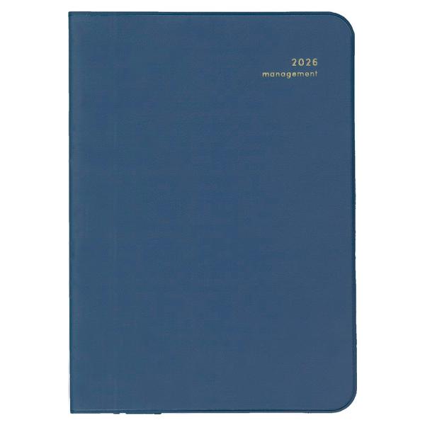 メール便発送 ダイゴー 2026年手帳 ミル MILL マネジメント 見開き1週間 CALM A6 ...