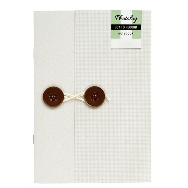 メール便発送 ナカバヤシ フォトログノート L判2段 3 ホワイト ア-PAL-NT-3