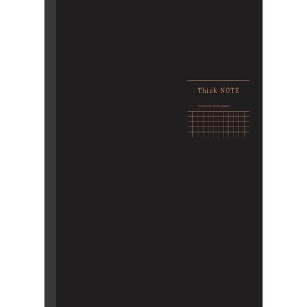 （まとめ買い）ナカバヤシ ロジカル・シンクノート B5 タテ 糸綴じ グレー罫 ノ-B552S-DN...