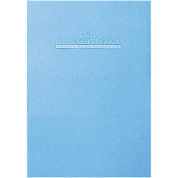 （まとめ買い）ナカバヤシ 家計簿 ハウスキーピングブック A5 ブルー HB-55-2 〔3冊セット...