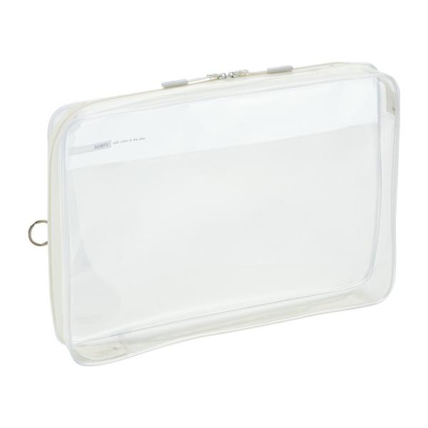 リヒトラブ SOERU クリヤーボックスケース A4 フロストクリヤー F-8201-1