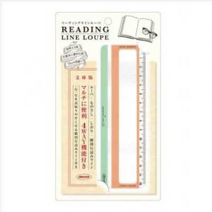 メール便発送 共栄プラスチック リーディングラインルーペ コンパクト アプリコット&amp;アイスグリーン ...