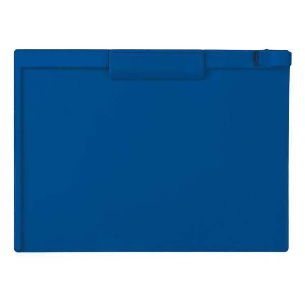 （まとめ買い）セキセイ クリップボード A4S ネイビーブルー SSS-3057P-15 〔5枚セッ...