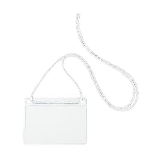 オープン工業 吊り下げ名札 名刺用 10枚 白 NL-11-WH 00180466