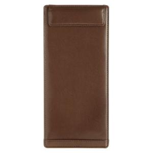 メール便発送 キングジム レザフェス 伝票挟み 茶 1942LFチヤ 00006352