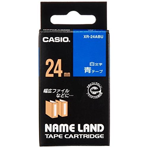 カシオ ネームランドテープ XR-24ABU 00028589