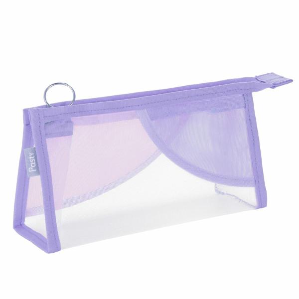 プラス パスティ ペンケース マチ付タイプ パープル FL-210CA