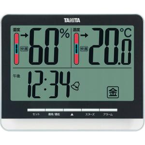 〔ギフト〕タニタ デジタル温湿度計 ブラック TT538BK｜kireshop