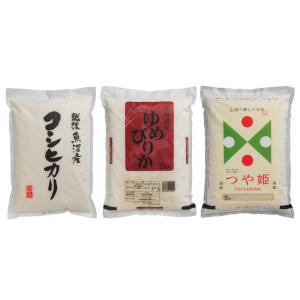 〔ギフト〕ブランド米 食べ比べセット(6kg)｜kireshop