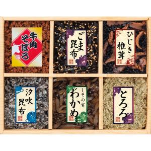 〔ギフト〕廣川昆布 味匠 釜炊佃煮6品詰合せ｜kireshop