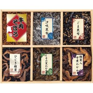 〔ギフト〕味匠 6品釜炊佃煮詰合せ