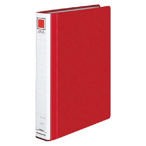 （まとめ買い）コクヨ チューブファイル エコツインR S型 A4縦 30ミリとじ 2穴 赤 フ-RT...