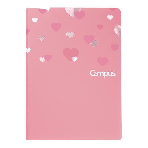 メール便発送 コクヨ キャンパス プリントファイル 見開き A4(A3見開き) ライトピンク フ-C...