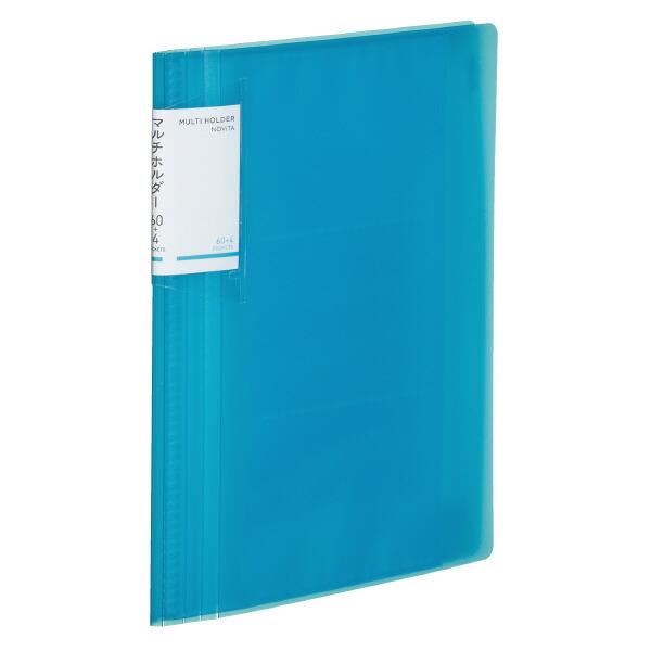 （まとめ買い）コクヨ マルチホルダー ノビータ 青 ラ-NVM706LB 〔5冊セット〕