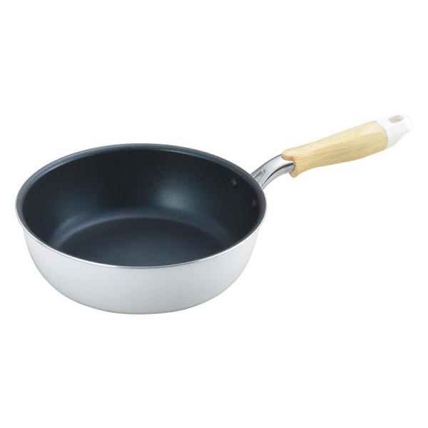 〔ギフト〕ナチュラプラス IH対応深型フライパン22cm NRP-03