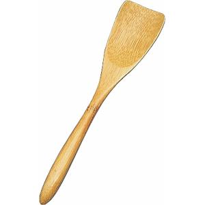 （まとめ買い）丸十 民芸竹 クリームスプーン 〔×10〕