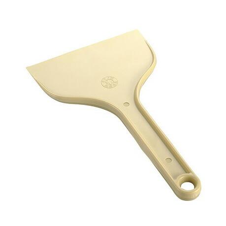 （まとめ買い）寿菓工精器 ポリヘラ 大(クリーム) 〔×5〕