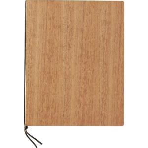 えいむ 店舗用品 木製合板メニューブック ひもタイプ B5・4ページ WB-902 ウォルナット
