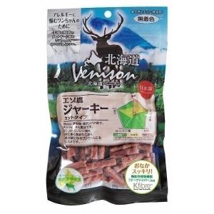 北海道ベニスン エゾ鹿 ジャーキー カットタイプ ( 150g )/ : 爽快