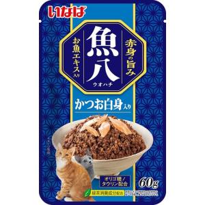 いなばペットフード いなば 魚八パウチ かつお白身入り 60ｇ 猫用フード