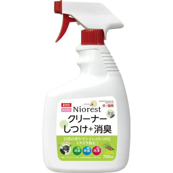 （まとめ買い）マルカン ニオレストクリーナーしつけ＋消臭 700ml ペット用品 〔×5〕