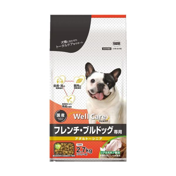 イースター ウェルケア フレンチ・ブルドッグ専用  アダルト〜シニア 2.7kg 犬用フード