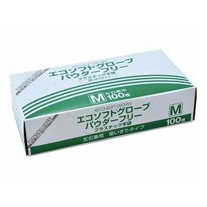 オカモト エコソフトグローブパウダーフリー100枚入 OM-370
