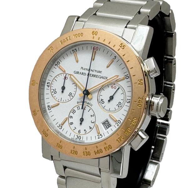 ジラールペルゴ GIRARD PERREGAUX GP7000 クロノグラフ デイト 自動巻き オー...
