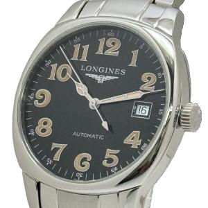 コンクエスト ロンジン LONGINES VHP デイト L3 718 4 SS 黒文字