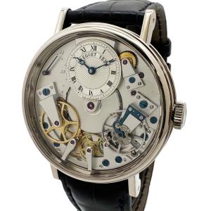 ブレゲ トラディション 7037BB11 自動巻き オートマ メンズ K18WG 18K 750 BREGUET 7037 K18ホワイトゴールド レトログラード