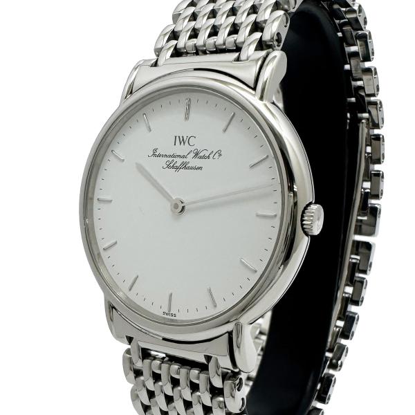 IWC ポートフィノ クォーツ QZ メンズ IW334101 白文字盤 ノンデイト ＩＷＣ IW3...
