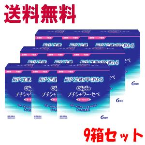 送料無料 9箱セット コットン・ラボ プチシャワー・セペ 120ml×6本入×9箱セット 【管理医療機器】使い捨てビデ 生理用品