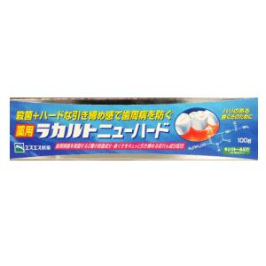 エスエス製薬 薬用ラカルトニューハード100g×1個 医薬部外品 歯磨き粉 オーラルペースト 歯周病予防