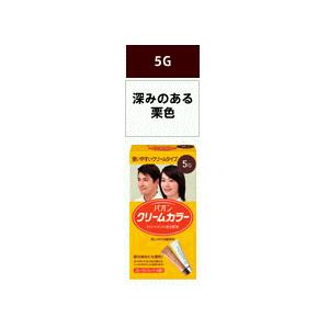 パオンクリームカラー ５G深みのある栗色※パッケージリニューアルに伴いパッケージが変更されている場合があります。ご了承ください。