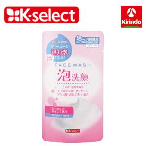 熊野油脂 K-select 泡洗顔フォーム 詰替用 140ml