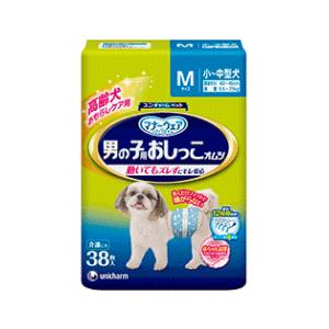 ユニ・チャームペット マナーウェア 男の子用おしっこオムツ Mサイズ 