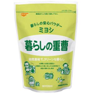 ミヨシ石鹸 暮らしの重曹 600g｜kirindo