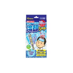 k-select(ケーセレクト) 冷却シート10時間大人用18枚入（3枚×6袋）×1個