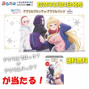 ゆうパケットで送料無料  DMM ぷらさぷ 道産子ギャルはなまらめんこい アクリルブロック＋アクリルバッチセット｜kirindo