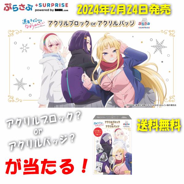 ポイント1倍 ゆうパケットで 送料無料 DMM ぷらさぷ 道産子ギャルはなまらめんこい アクリルブロ...